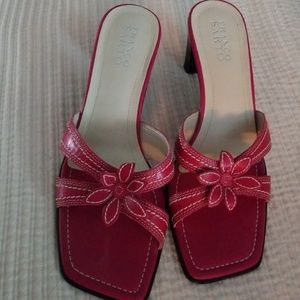 Pretty in Pink Franco Sarto ladies sandal